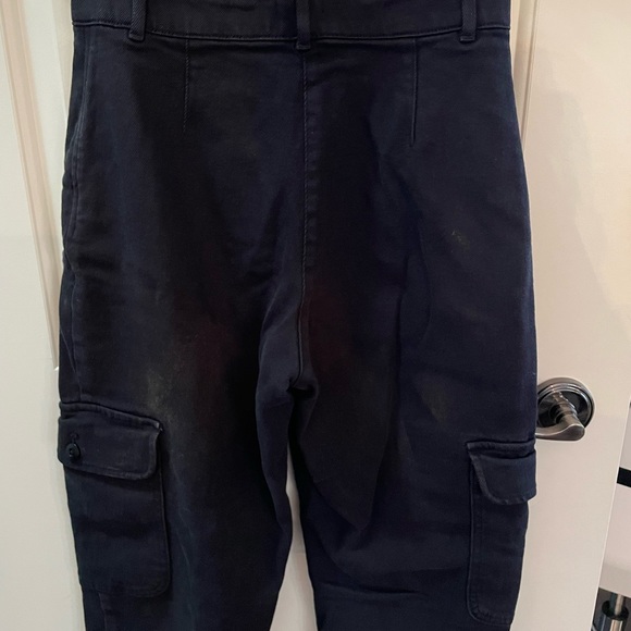 Wilfred Free Modern Cargo Pant black utility aritzia pants jeans denim trousers - Picture 11 of 16
